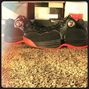 RetroCrimson Black Jordan Team 1  Men’s Size 11.5